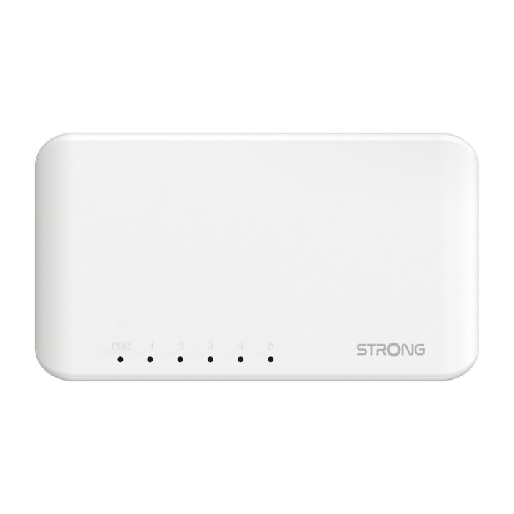 Strong SW5000P Gigabit Ethernet (10/100/1000) Switch White