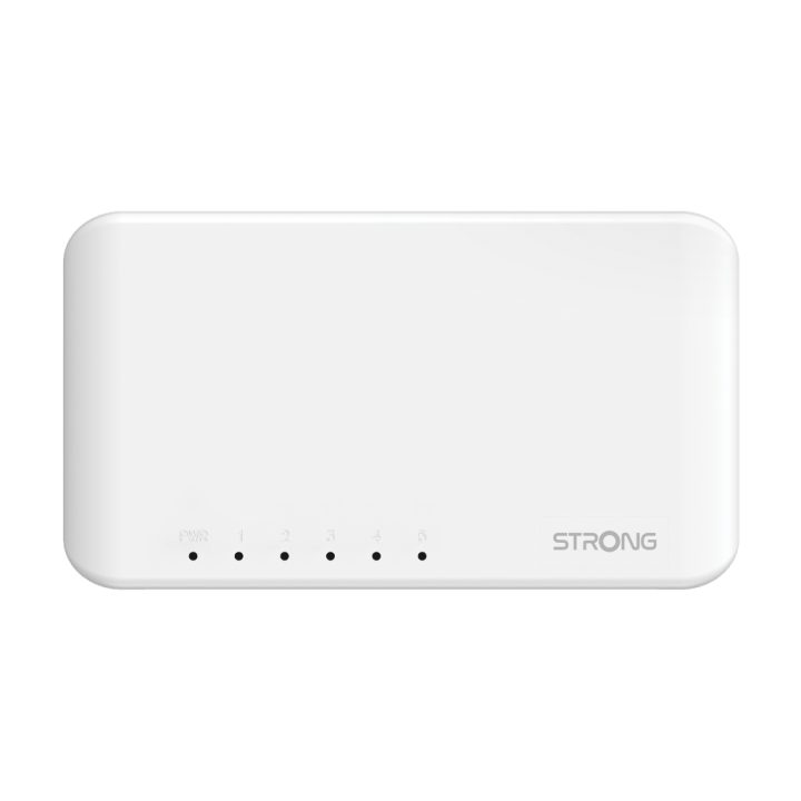 Strong SW5000P Gigabit Ethernet (10/100/1000) Switch White
