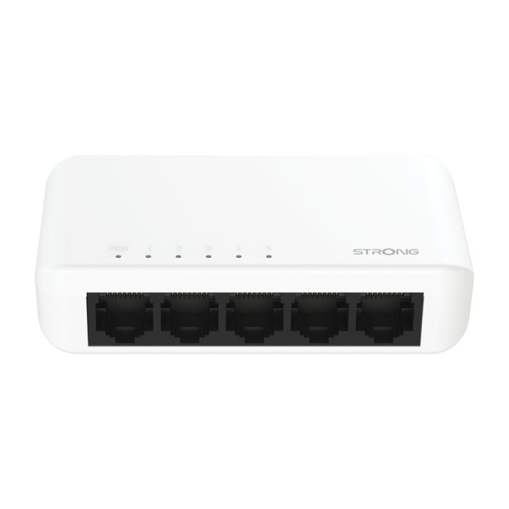 Strong SW5000P Gigabit Ethernet (10/100/1000) Switch White