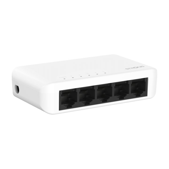 Strong SW5000P Gigabit Ethernet (10/100/1000) Switch White