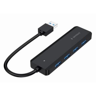 Hub Gembird 3.2 (Gen 1) de 4 portas USB (UHB-U3P4P-02)