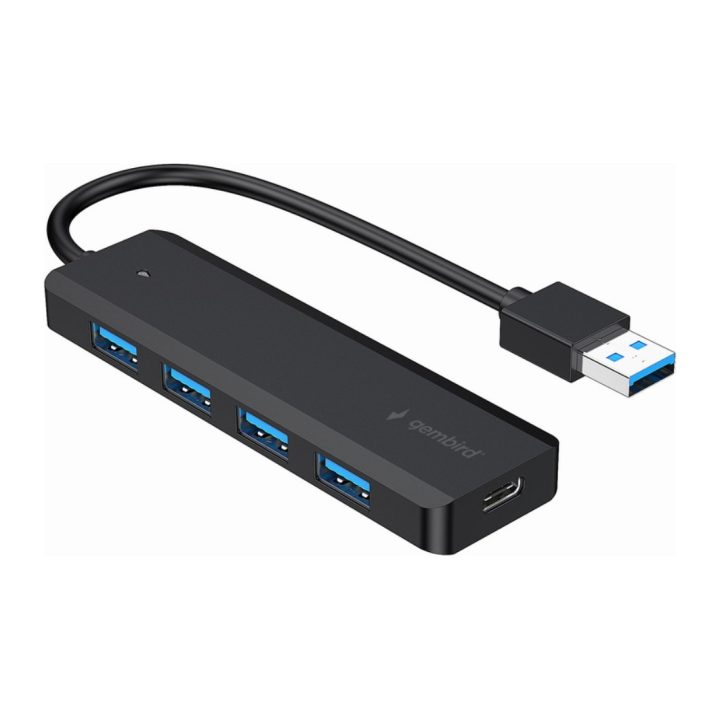 Hub Gembird 3.2 (Gen 1) de 4 portas USB (UHB-U3P4P-02)