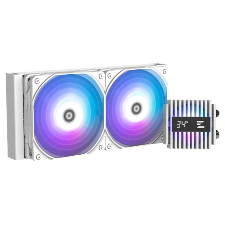 Zalman ALPHA2 A24 WHITE PC Cooling System CPU All-in-One Liquid…