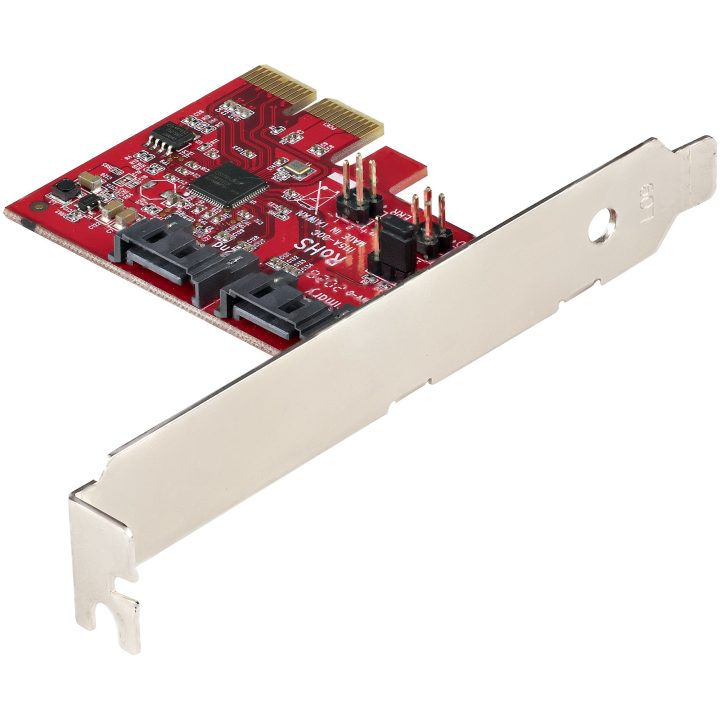 StarTech.com PCIe SATA Card - 2-Port 6Gbps SATA PCI Express…