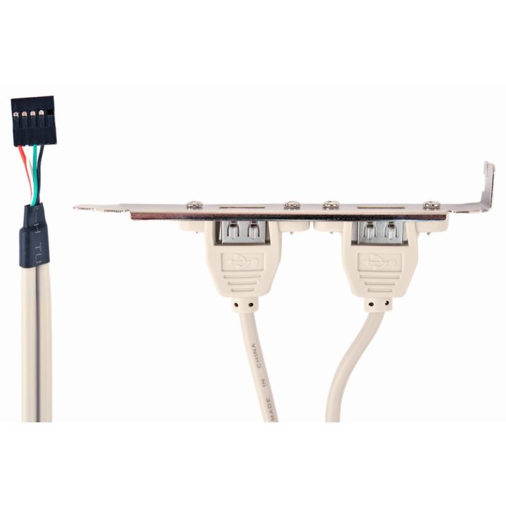 Gembird CCUSBRECEPTACLE tarjeta y adaptador de interfaz Interno USB…
