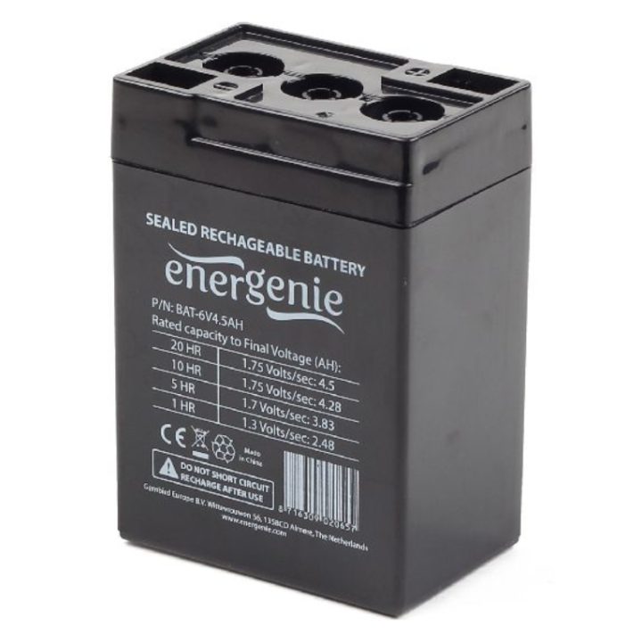Gembird BAT-6V4.5AH bateria para sistema UPS 6 V 4,5 Ah