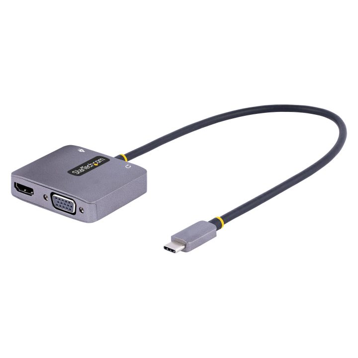StarTech.com Adaptador de Vídeo USB C, Adaptador Multipuertos USB…