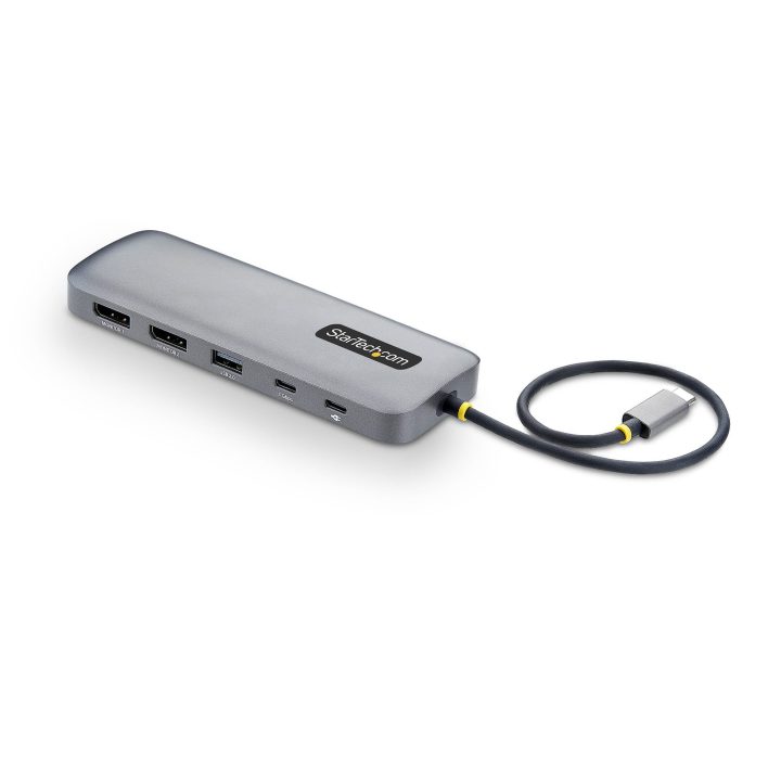 StarTech.com Adaptador Multiporto USB-C para DP de Dois Ecrãs - Mini…