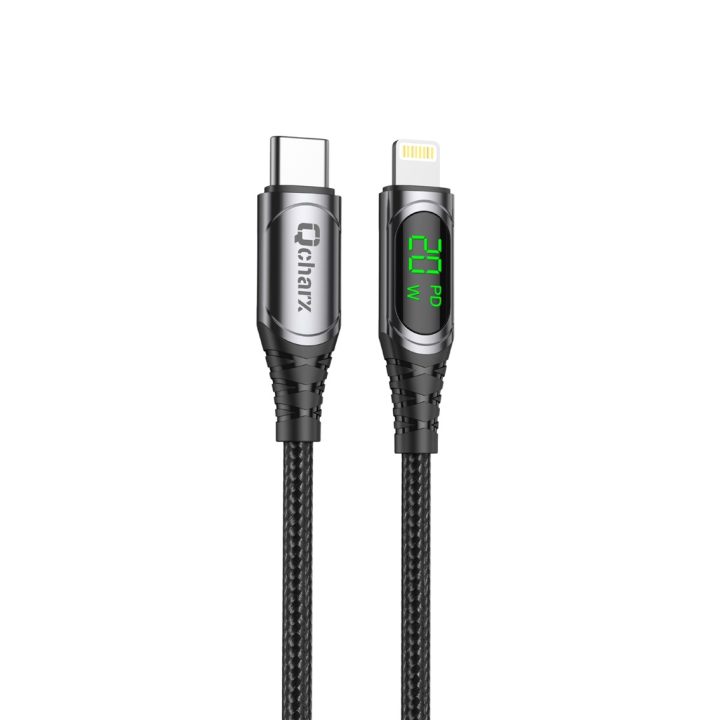 Qcharx international Cabo qcharx mallorca Tipo C a Lightning 3A 20W-1…