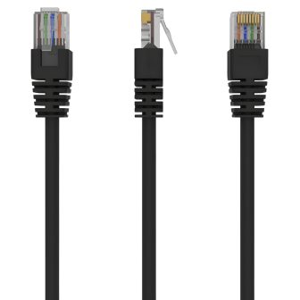 Gembird PP12-5M/BK U/UTP (UTP) network cable