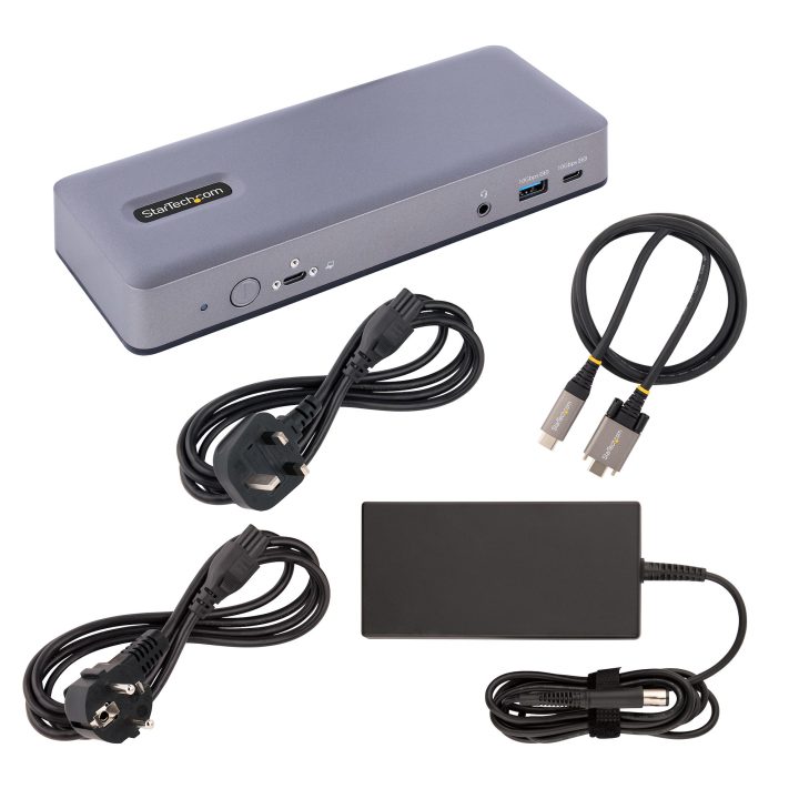 StarTech.com USB-C 4K30 Triple / 4K60 Dual Docking Station - Alt…