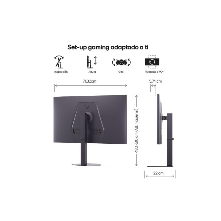 LG 32G620B-B 32" QHD 200 Hz IPS