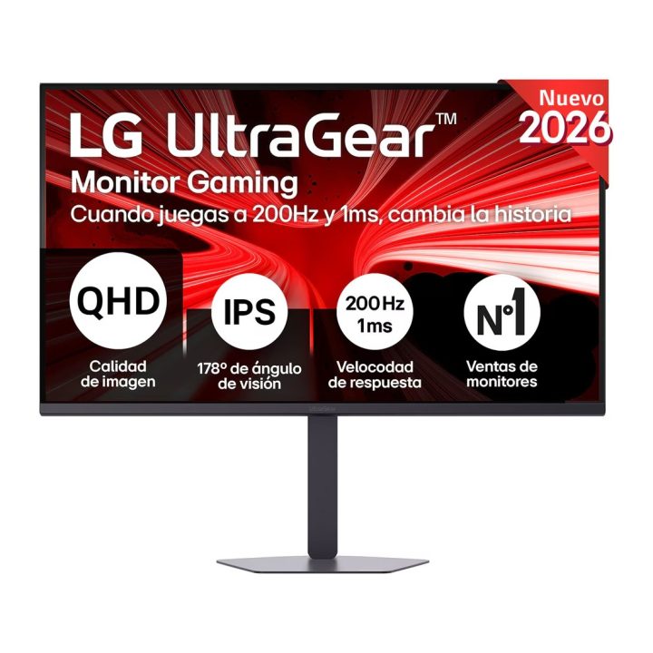 LG 32G620B-B 32" QHD 200 Hz IPS