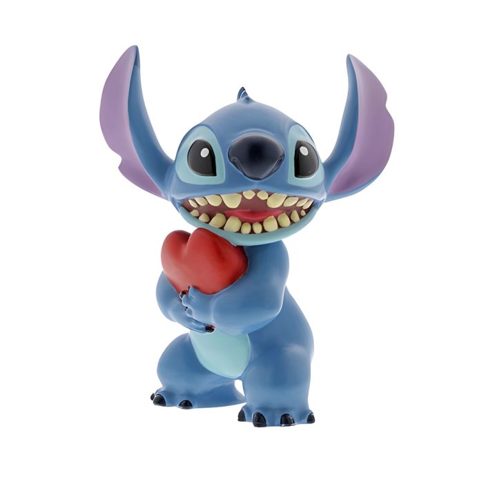 Figura Enesco Disney Lilo & Stitch Stitch com coração (6002185)