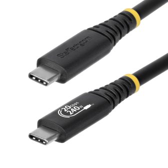 StarTech.com Cabo USB4 2m - Cabo USB-C Certificado USB-IF - 20Gbps -…