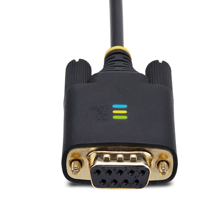 StarTech.com 2m USB to Serial Null Modem Adapter Cable - FTDI RS232 -…