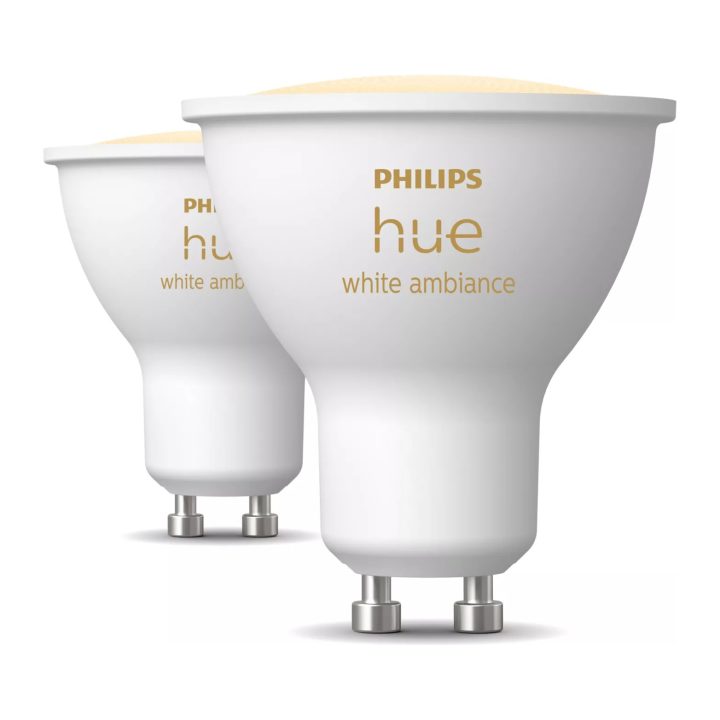 Philips Hue White ambiance GU10 - foco inteligente - (paquete de 2)