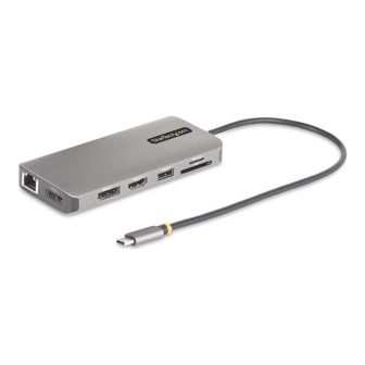 StarTech.com 3-Monitor USB-C Multiport Adapter HDMI/DP - Dual 4K 60Hz…
