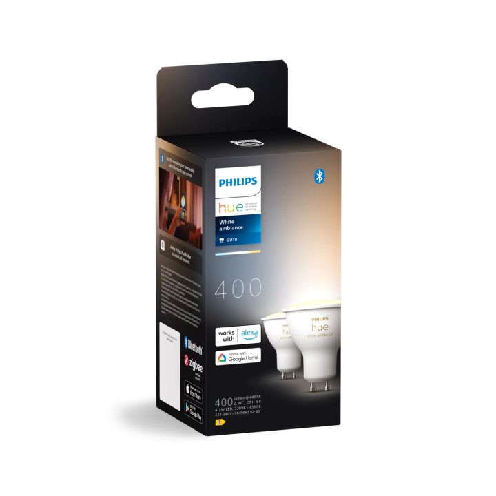 Philips Hue White ambiance GU10 - smart bulb - (2-pack)