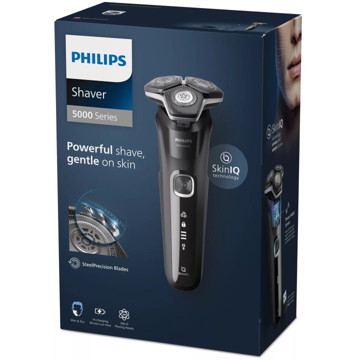 Philips SHAVER Series 5000 S5898/25 Aparador elétrico Seco e Molhado