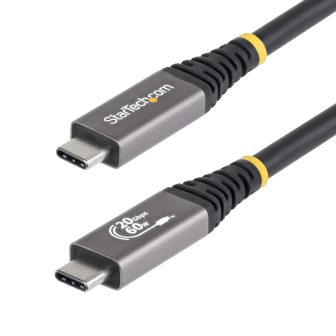 StarTech.com USB4 Cable 3m - USB-IF Certified USB-C Cable - 20Gbps -…
