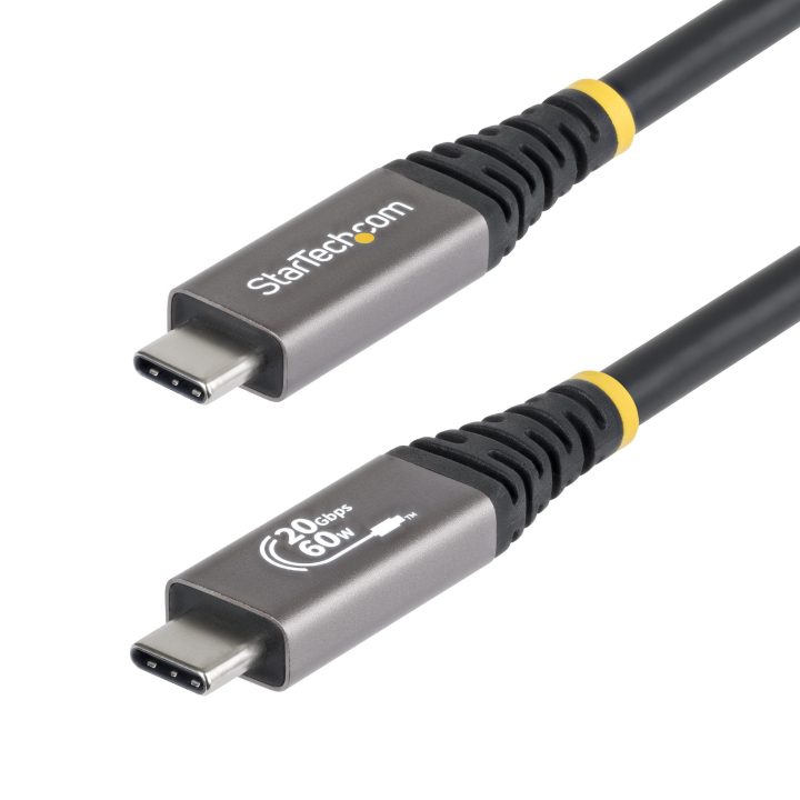 StarTech.com Cabo USB4 3m - Cabo USB-C Certificado USB-IF - 20Gbps -…