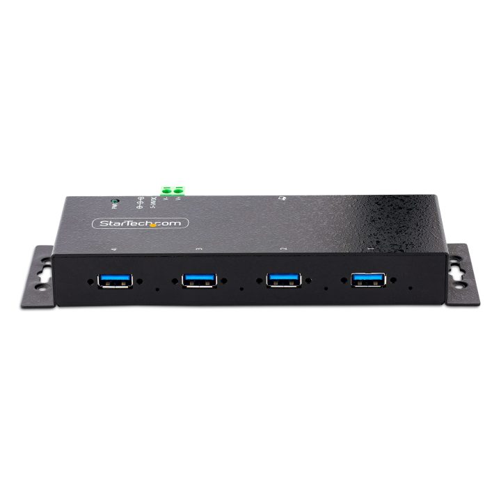StarTech.com Industrial 4-Port USB 3.0 5Gbps Hub - USB Concentrator…