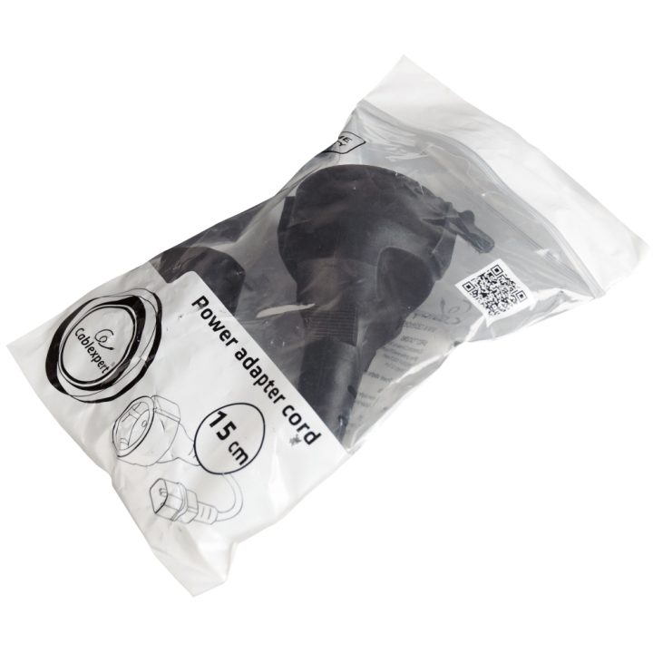 Gembird PC-SFC14M-01 cabo de alimentação Preto 0,15 m acoplador C14