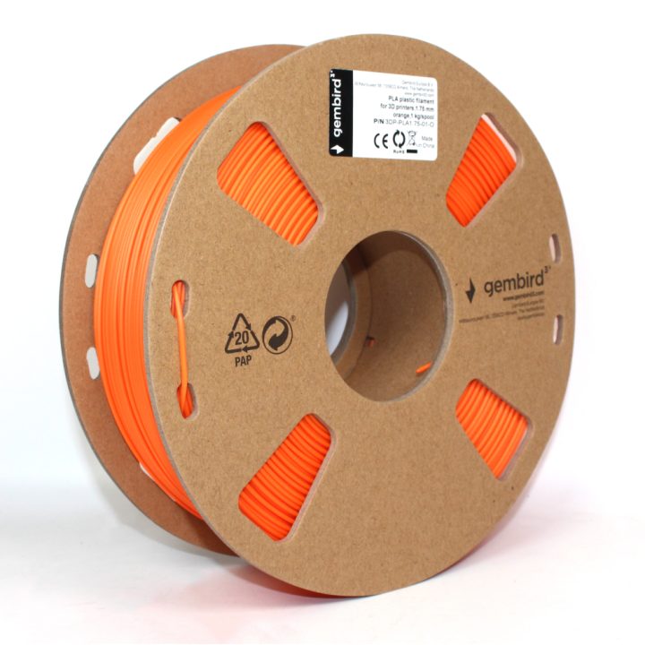 Gembird 3DP-PLA1.75-01-O 3D Printing Material Polylactic Acid (PLA)…