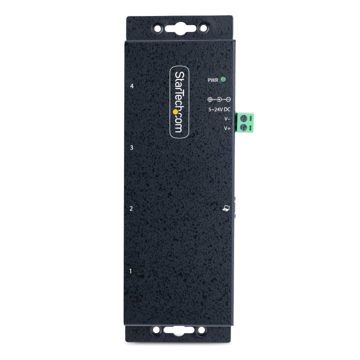 StarTech.com Industrial 4-Port USB 3.0 5Gbps Hub - USB Concentrator…