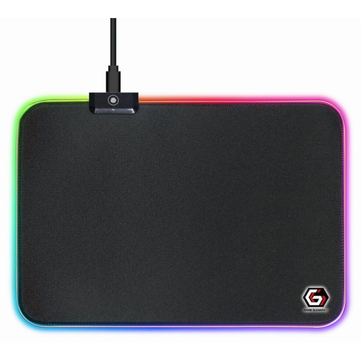 Gembird MP-GAMELED-M Mouse Pad Gaming Mouse Pad Black