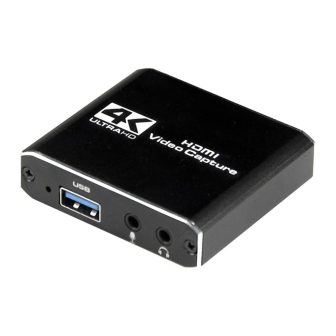 Gembird Capturador HDMI USB, 4K, paso señal HDMI (UHG-4K2-01)