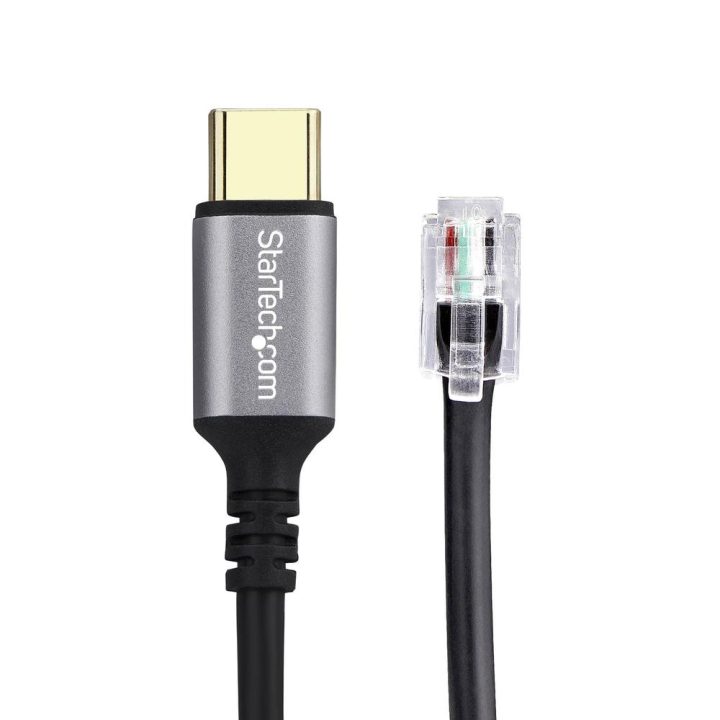 StarTech.com Adaptador USB-C para RJ9 para Auscultadores com…