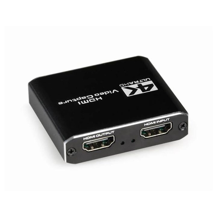Gembird Capturador HDMI USB, 4K, passagem de sinal HDMI (UHG-4K2-01)