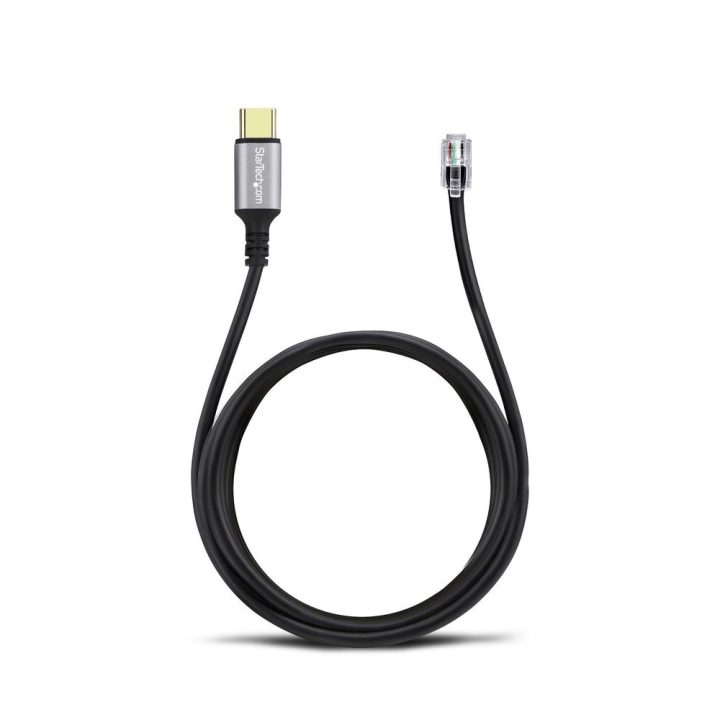 StarTech.com Adaptador USB-C para RJ9 para Auscultadores com…