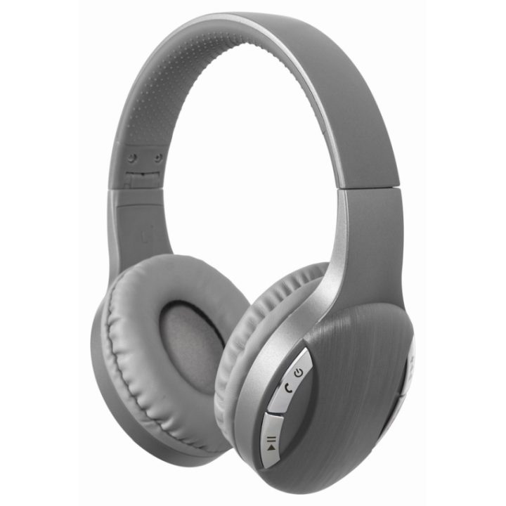 Gembird BTHS-01-SV Headphones Wireless and Wired Over-Ear Headset…
