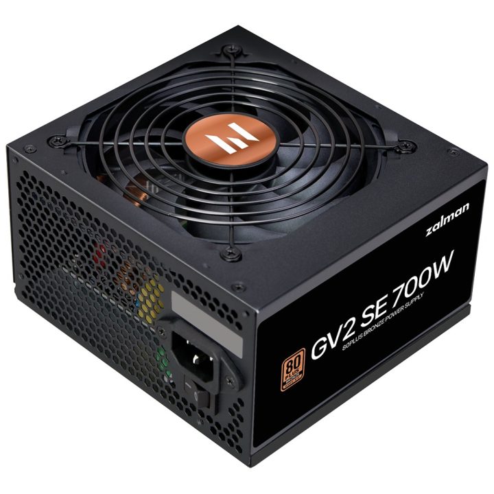 Zalman ZM700-GV2SE 700 W 20+4 pin ATX ATX Black Power Supply Unit