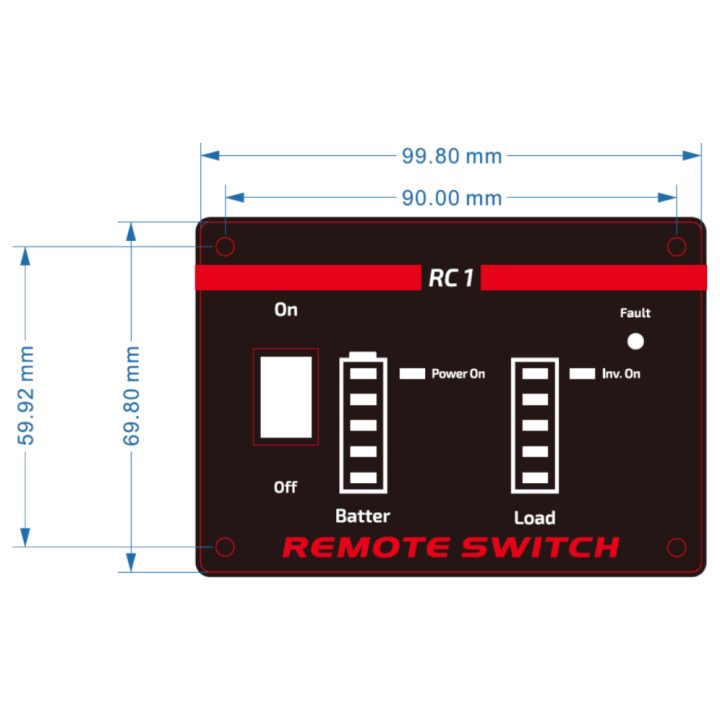 Gembird EG-PWC-PSWRC-01 comando à distância com fios Estação de…