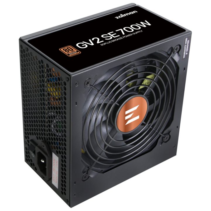 Zalman ZM700-GV2SE 700 W 20+4 pin ATX ATX Black Power Supply Unit