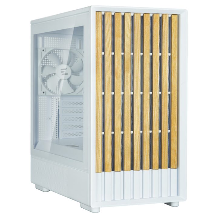 Zalman P10 NAMU WHITE Mini Tower PC Case White