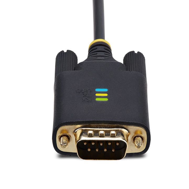StarTech.com 1m USB to Serial Adapter Cable - Serial - COM Retention…