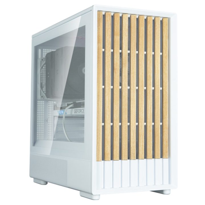 Zalman P10 NAMU WHITE Mini Tower PC Case White