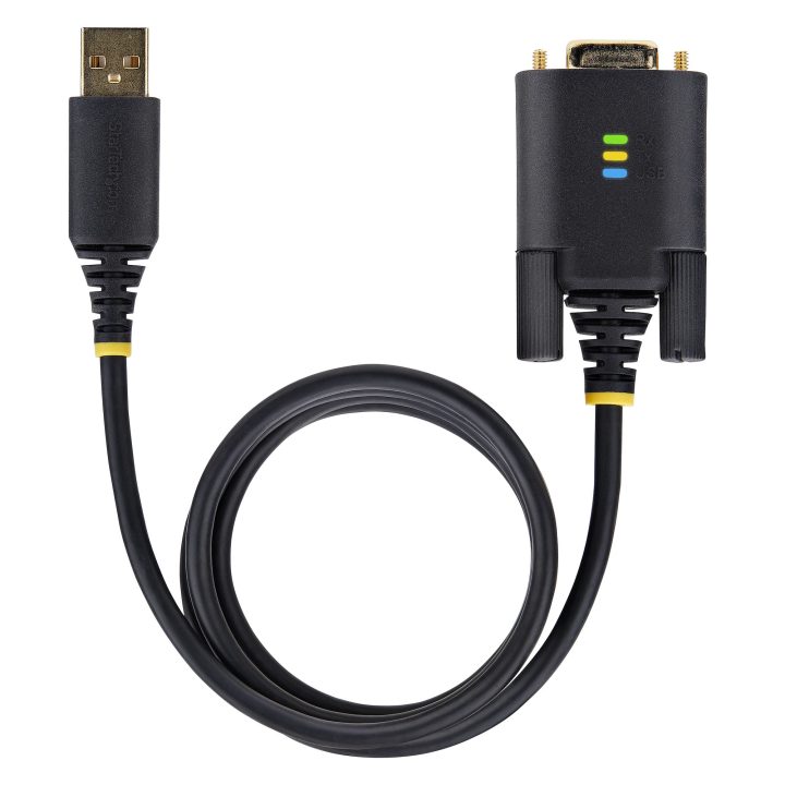 StarTech.com 1m USB to Serial Adapter Cable - Serial - COM Retention…
