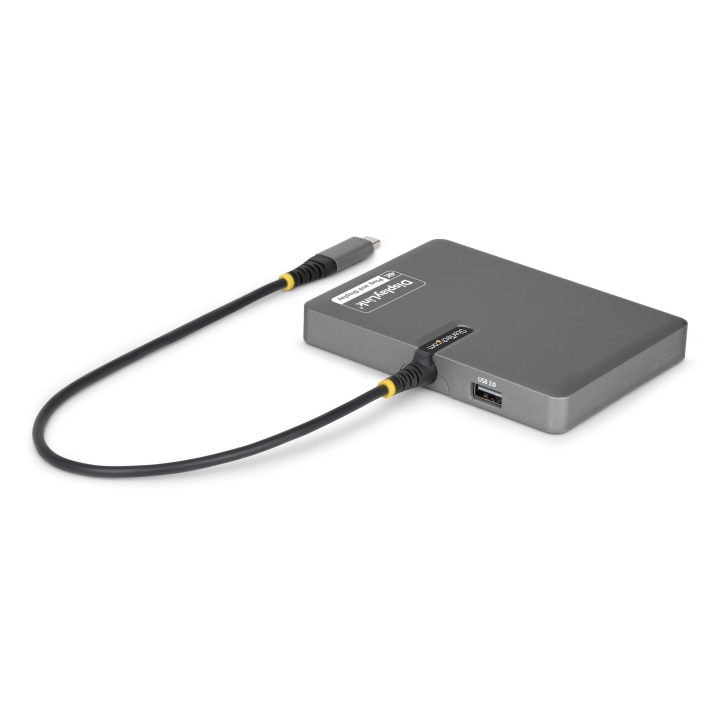 StarTech.com Adaptador USB-C a 4x Ecrãs DisplayPort - DP 4K 60Hz - PD…