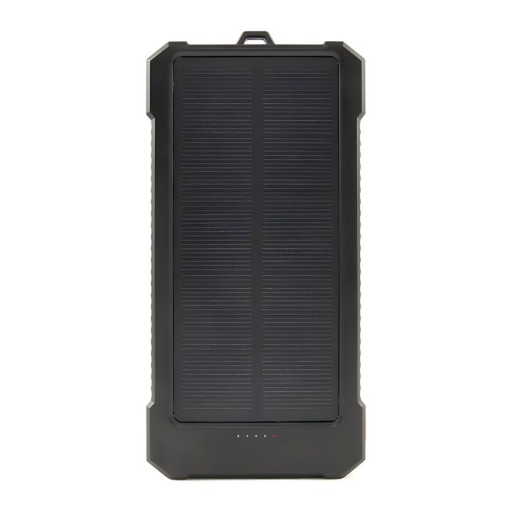 Gembird PB10-SOLAR-1 bateria externa Polímero de lítio 10000 mAh Preto