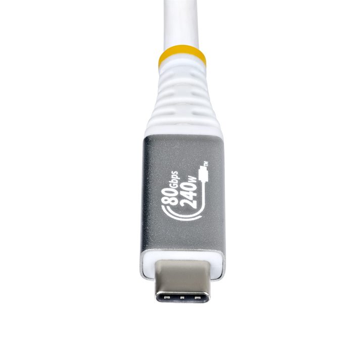StarTech.com USB4 Cable 1m - USB-IF Certified USB-C Cable - 80Gbps -…
