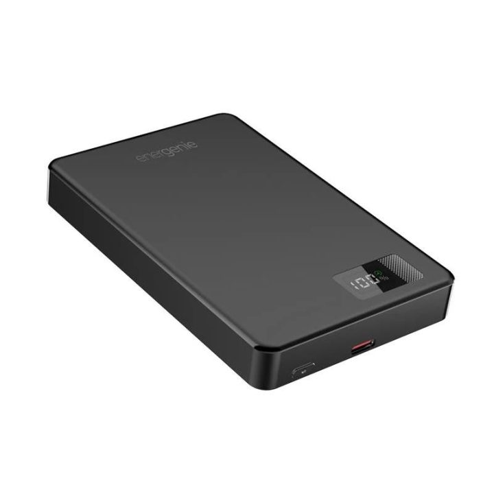 Powerbank sem fios Gembird de 15 W com LCD 10000 mAh…
