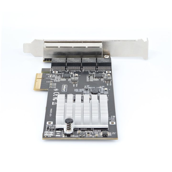 StarTech.com Placa de Rede PCI Express Ethernet de 4 Portas NBASE-T…