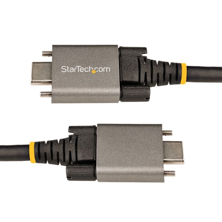 StarTech.com Cabo de 1m USB-C com Parafusos Laterais de Fixação -…