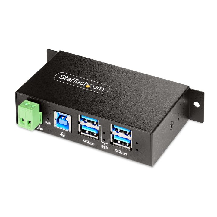 StarTech.com Hub USB Industrial Gerido de 4 Portas - Serviço Pesado -…